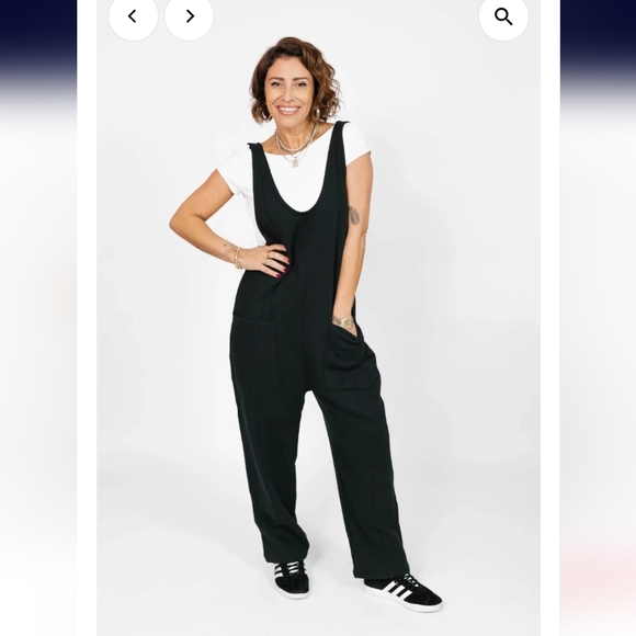 Smash + Tess Lolita Sweatfleece Romperalls In Grey Size XL - Picture 1 of 12